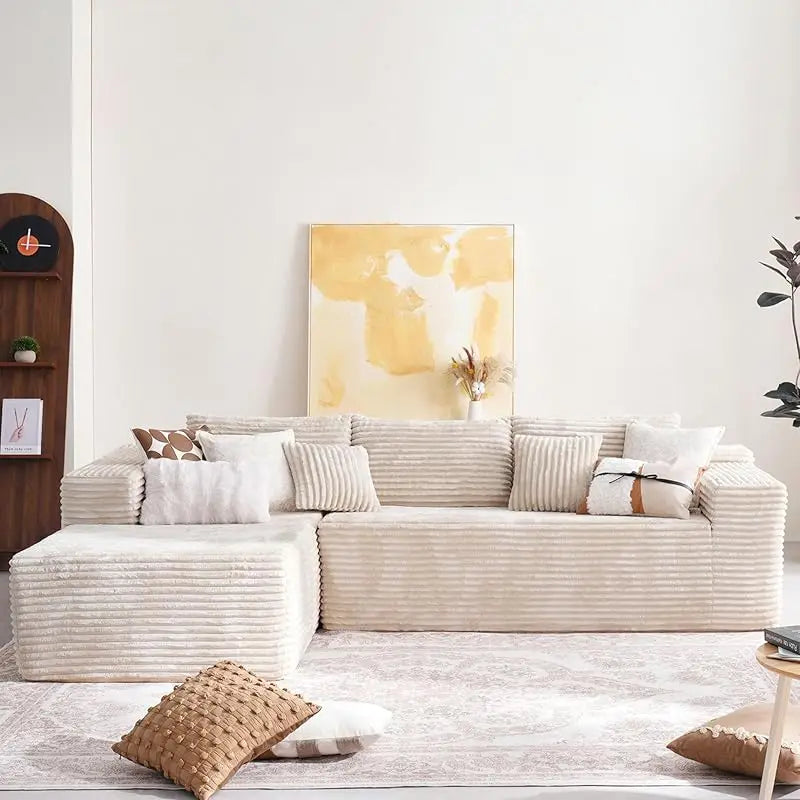 Comfy Boneless L Shape Sofa