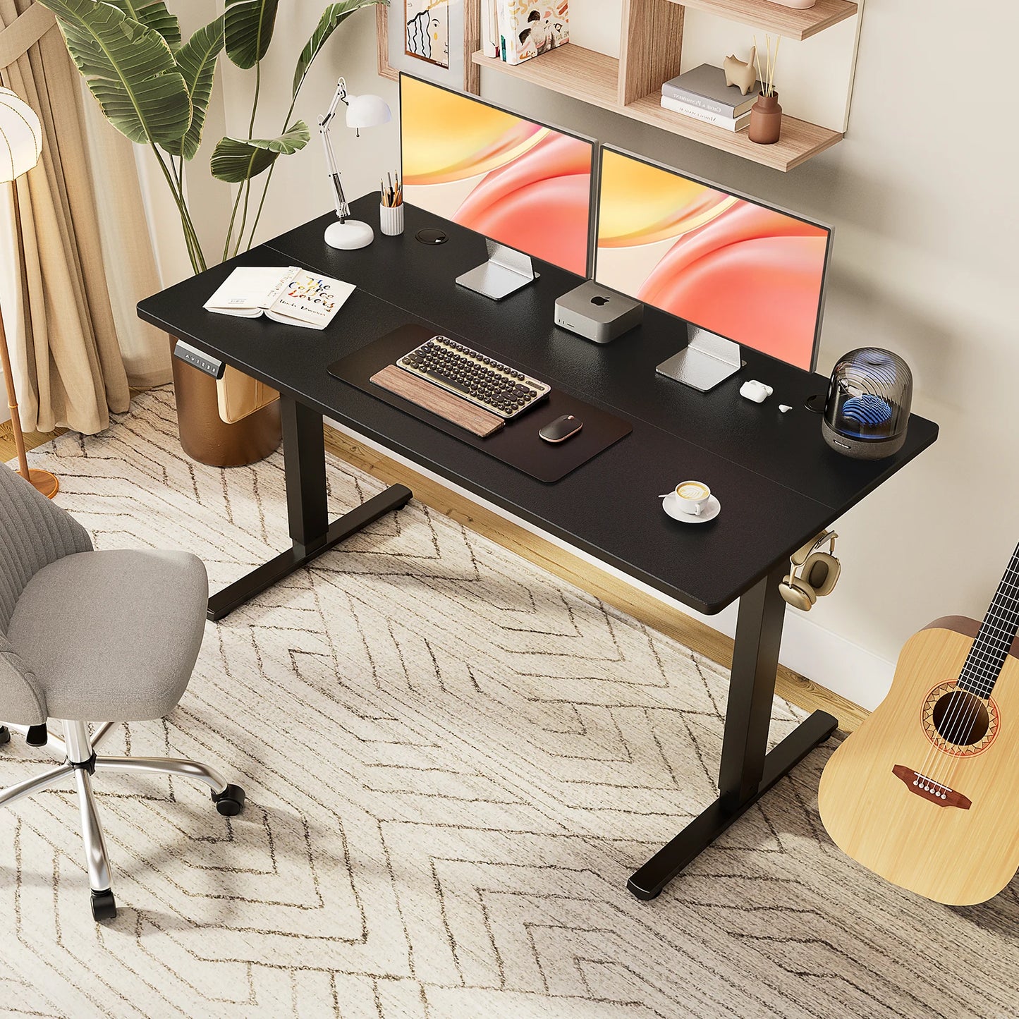 Standing Desk Height Adjustable 55x24 Inch