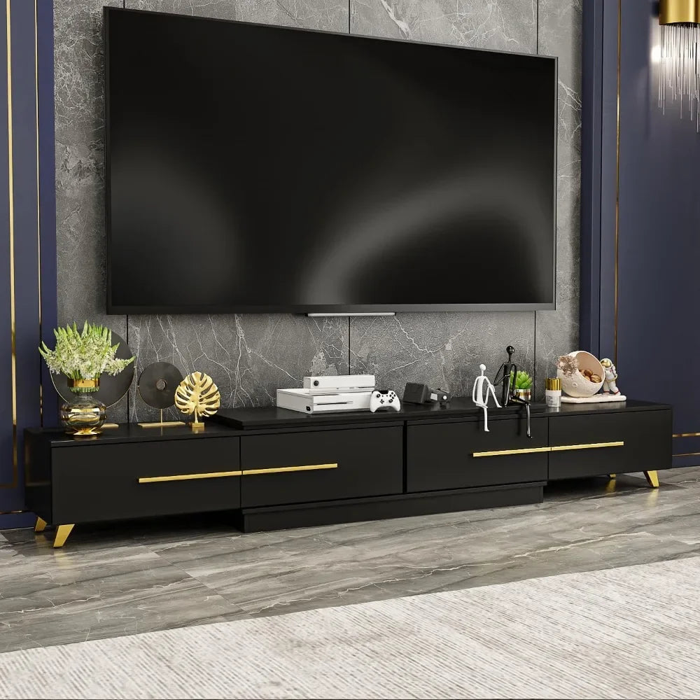 Deformable TV Stand w/4 Drawers for TVs up to 120"