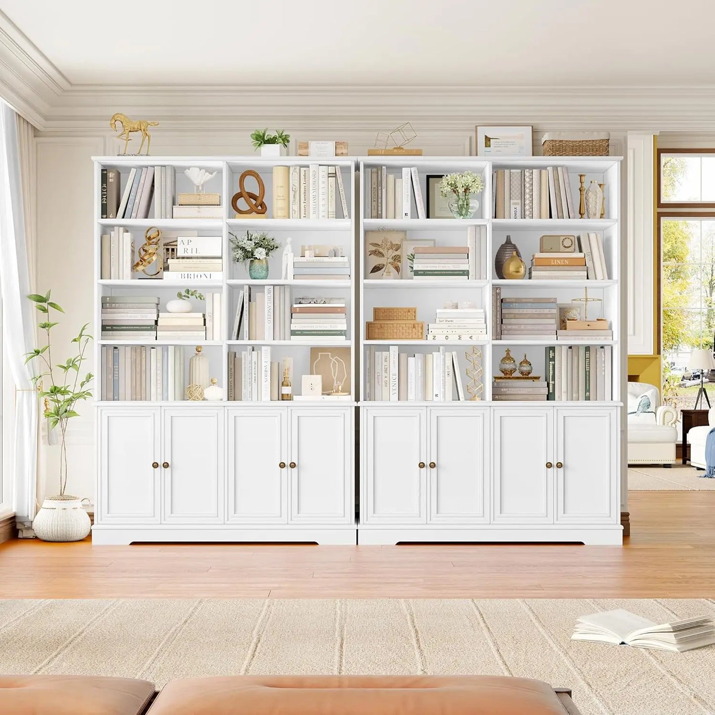 6-Tier Bookshelf , Bookcase with Storage