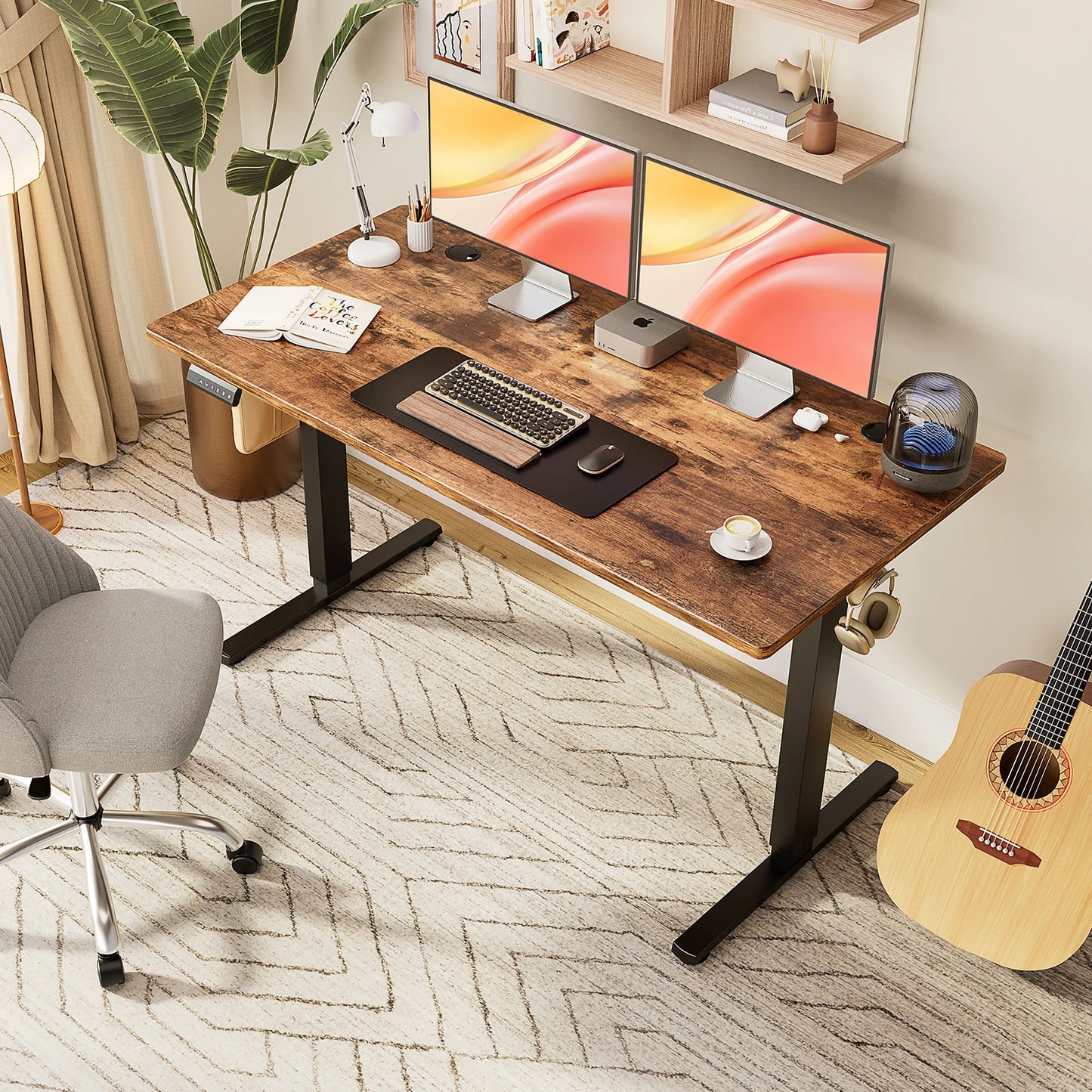 Standing Desk Height Adjustable 55x24 Inch