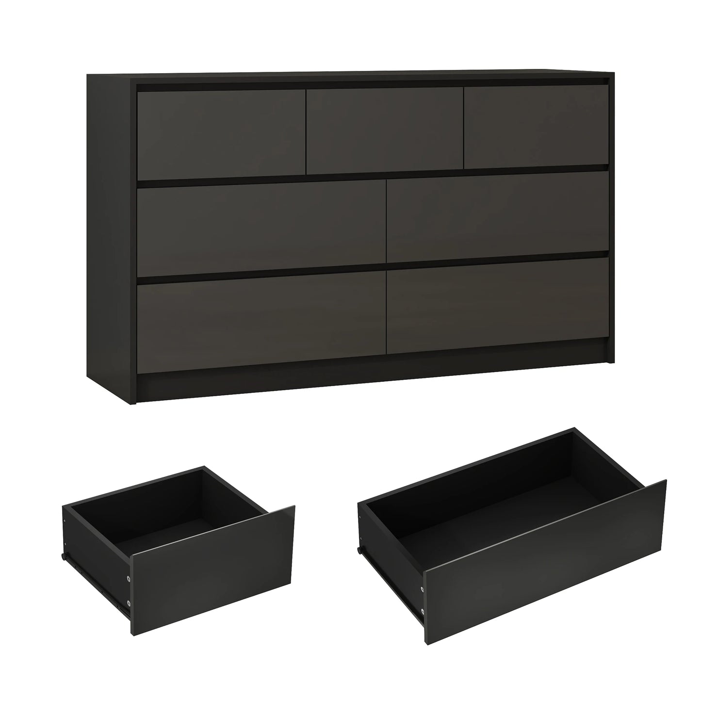 7 Drawer Dresser, Chest of Drawers