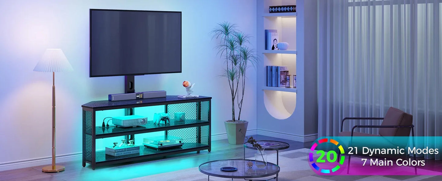 Swivel TV Stand Mount for 32/45/55/60/65/70 inch TVs