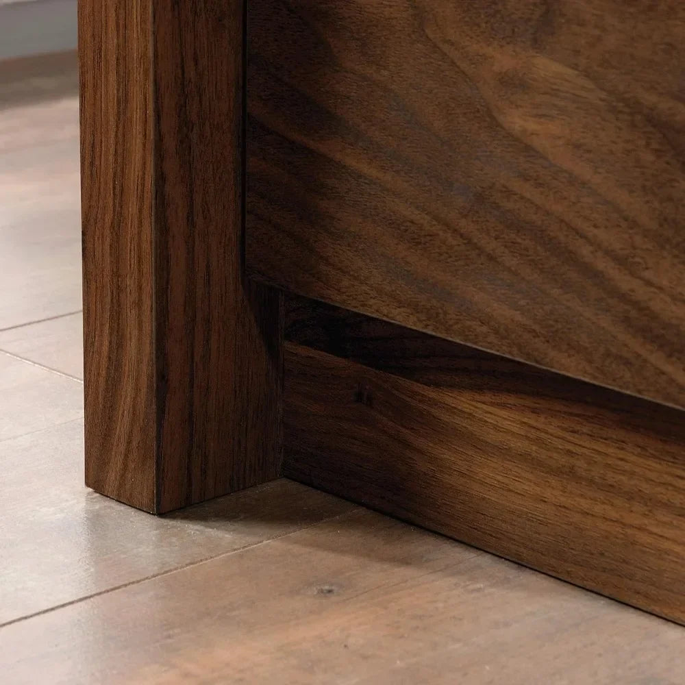 Wooden Dresser, Grand Walnut Chest of Drawers