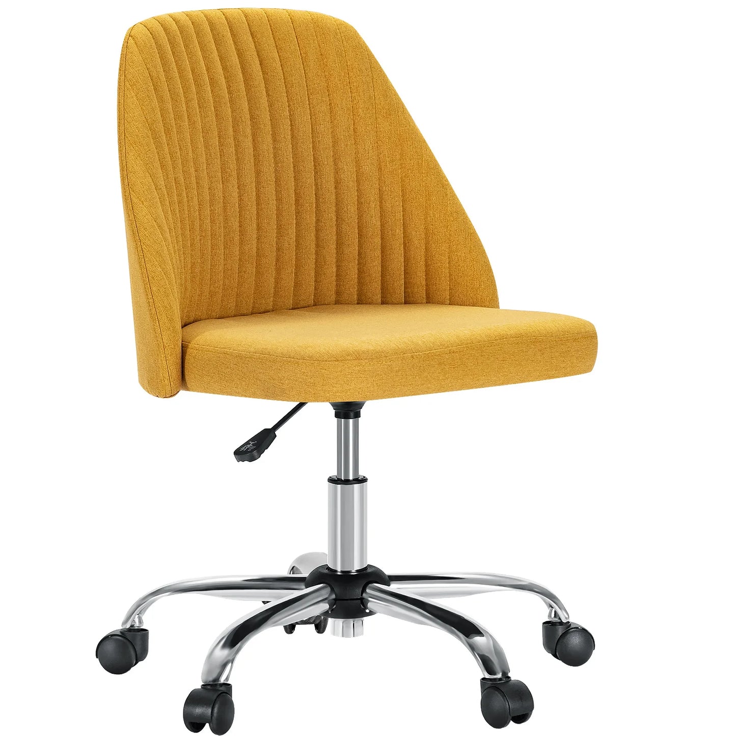 Armless Small Desk Office Chair
