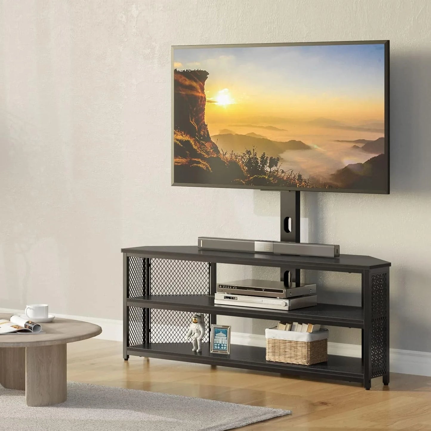 Swivel TV Stand Mount for 32/45/55/60/65/70 inch TVs