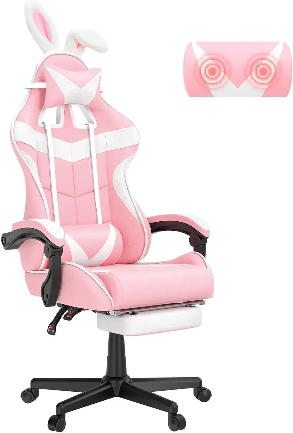 Gaming chair With Footrest , multiple colors