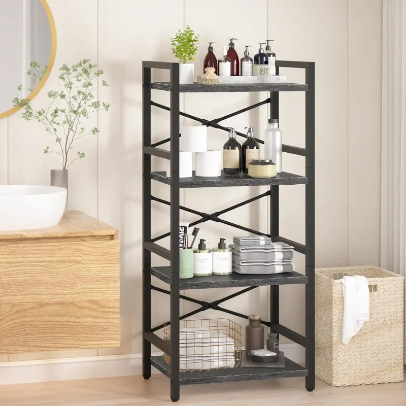 4 Tier Bookshelf - Small Bookcase