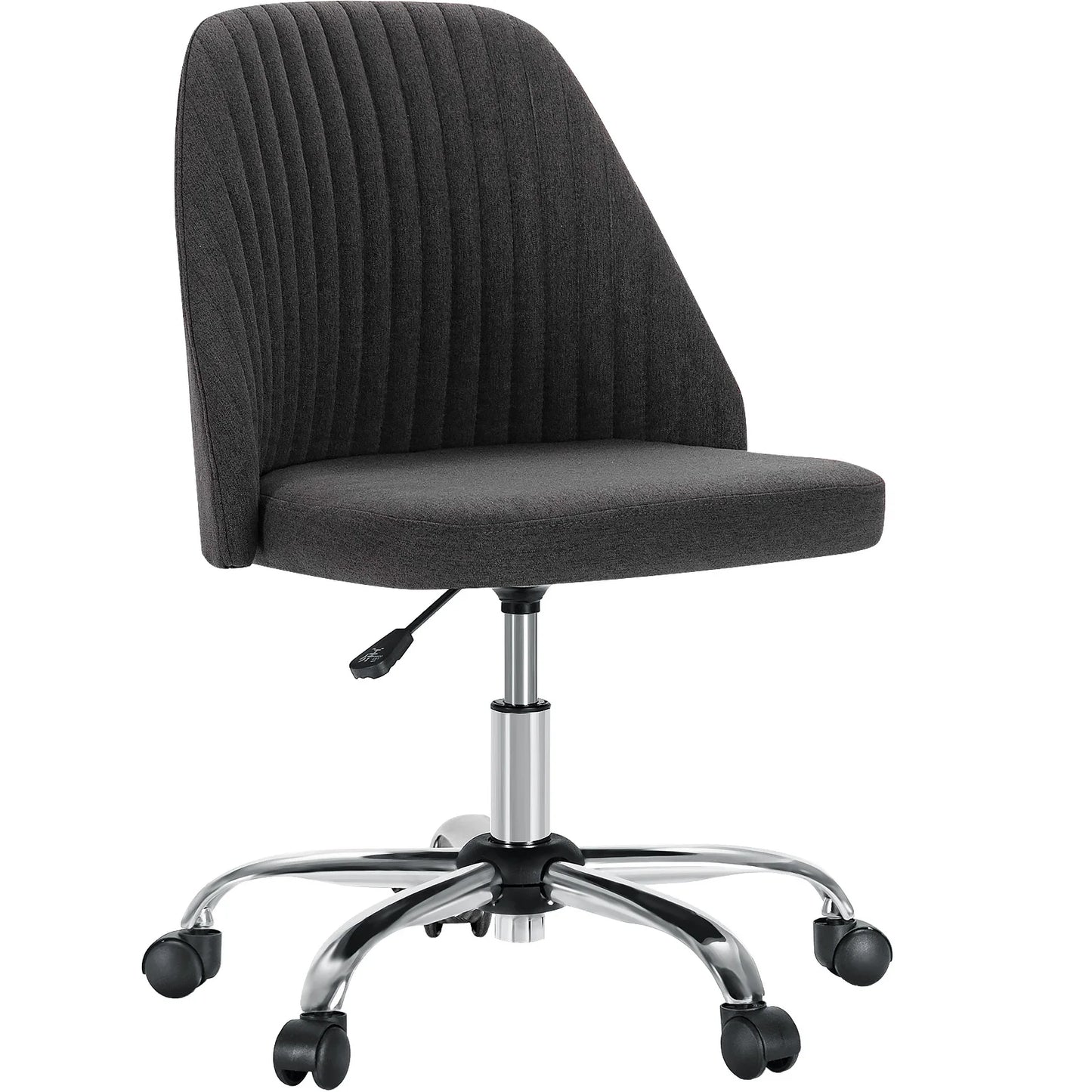 Armless Small Desk Office Chair