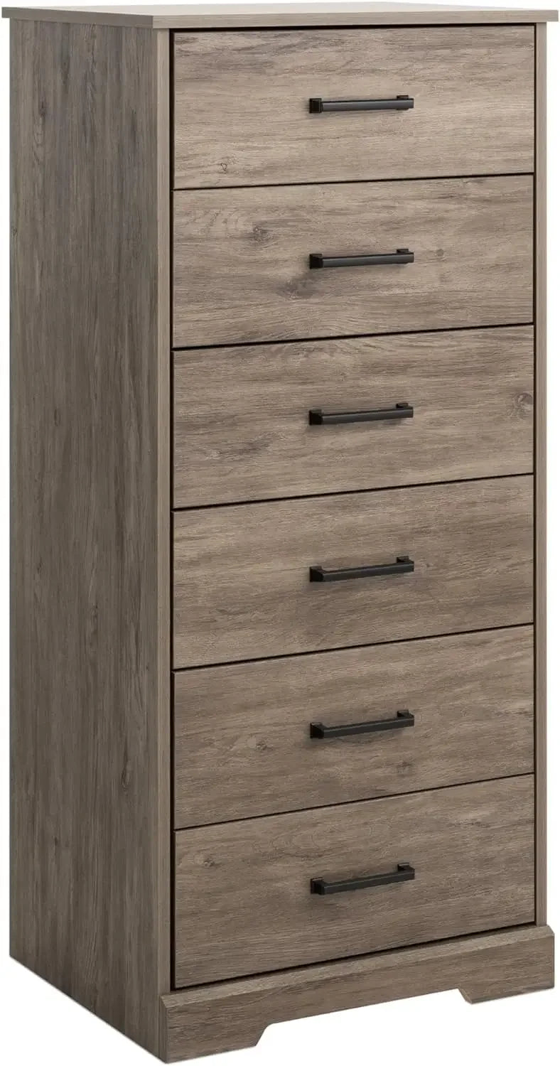 Tall chest of drawers, Dresser with 6-Drawer