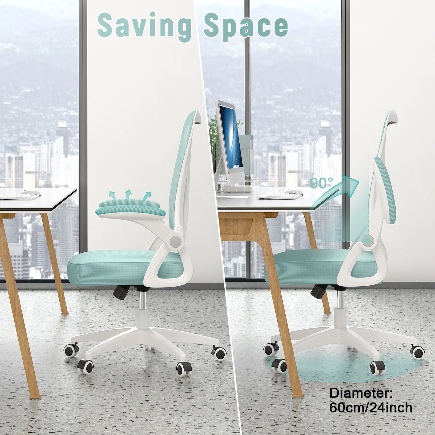 Ergonomic Office Chair with Lumbar Support