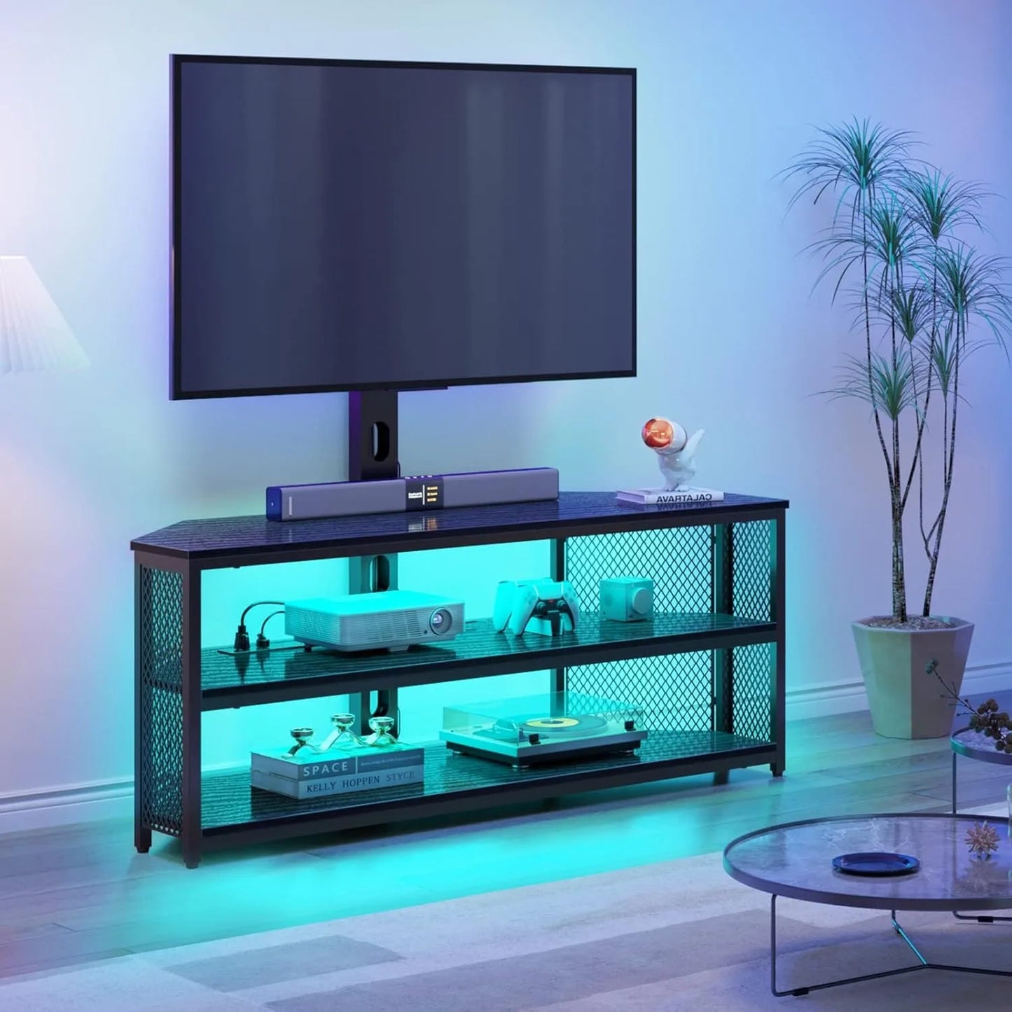 Swivel TV Stand Mount for 32/45/55/60/65/70 inch TVs