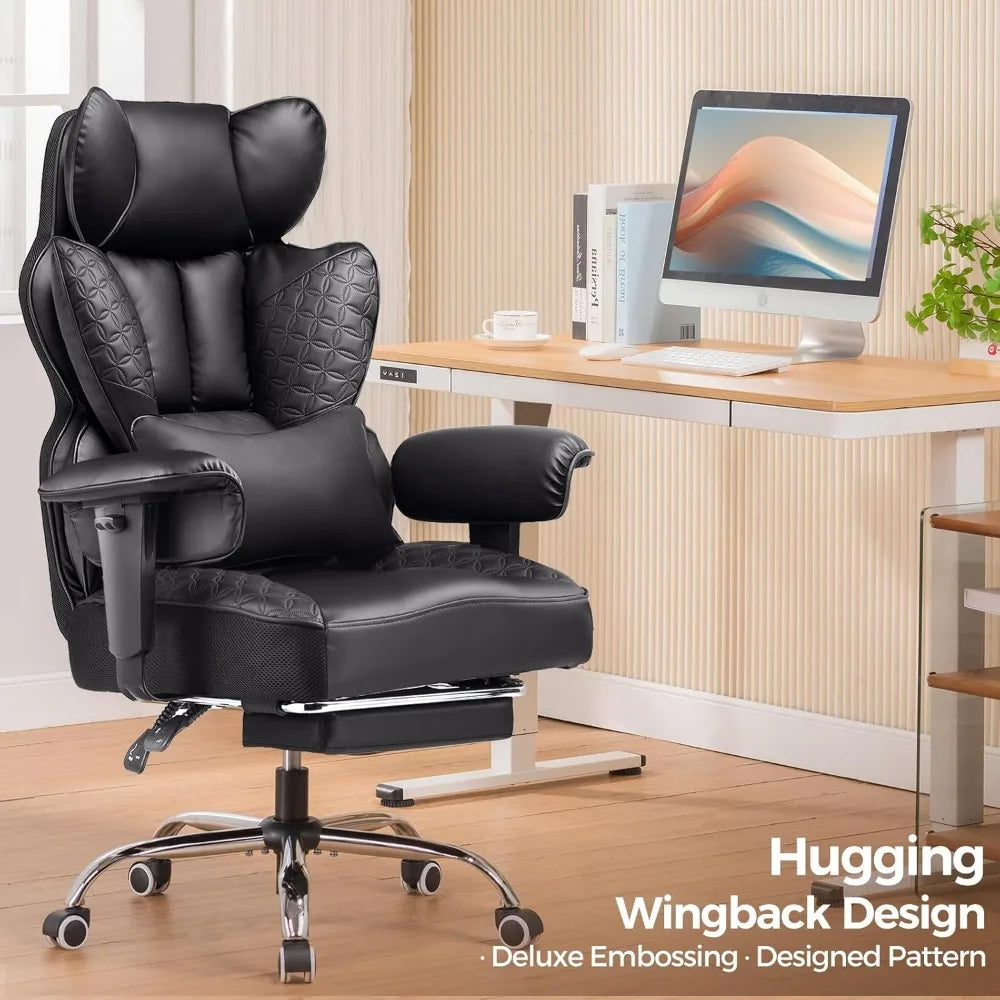 Ergonomic Office Chair , gaming Chair with Foot Rest