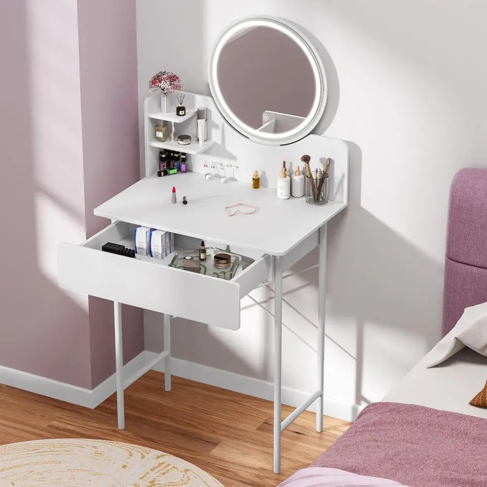 1SET Dresser Vanity Makeup Table with 3level Mirror