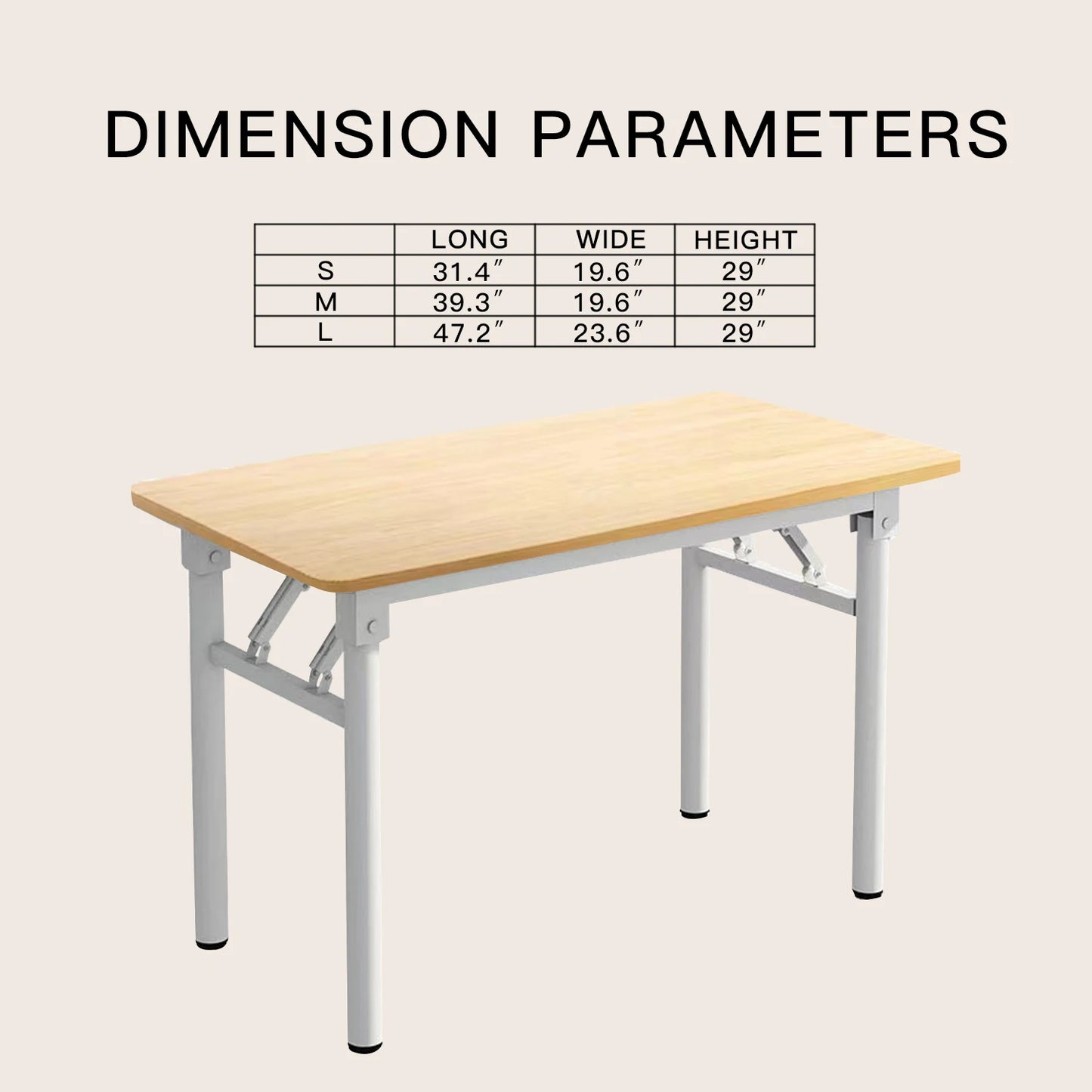 Computer Desk Study Table No Assembly Required