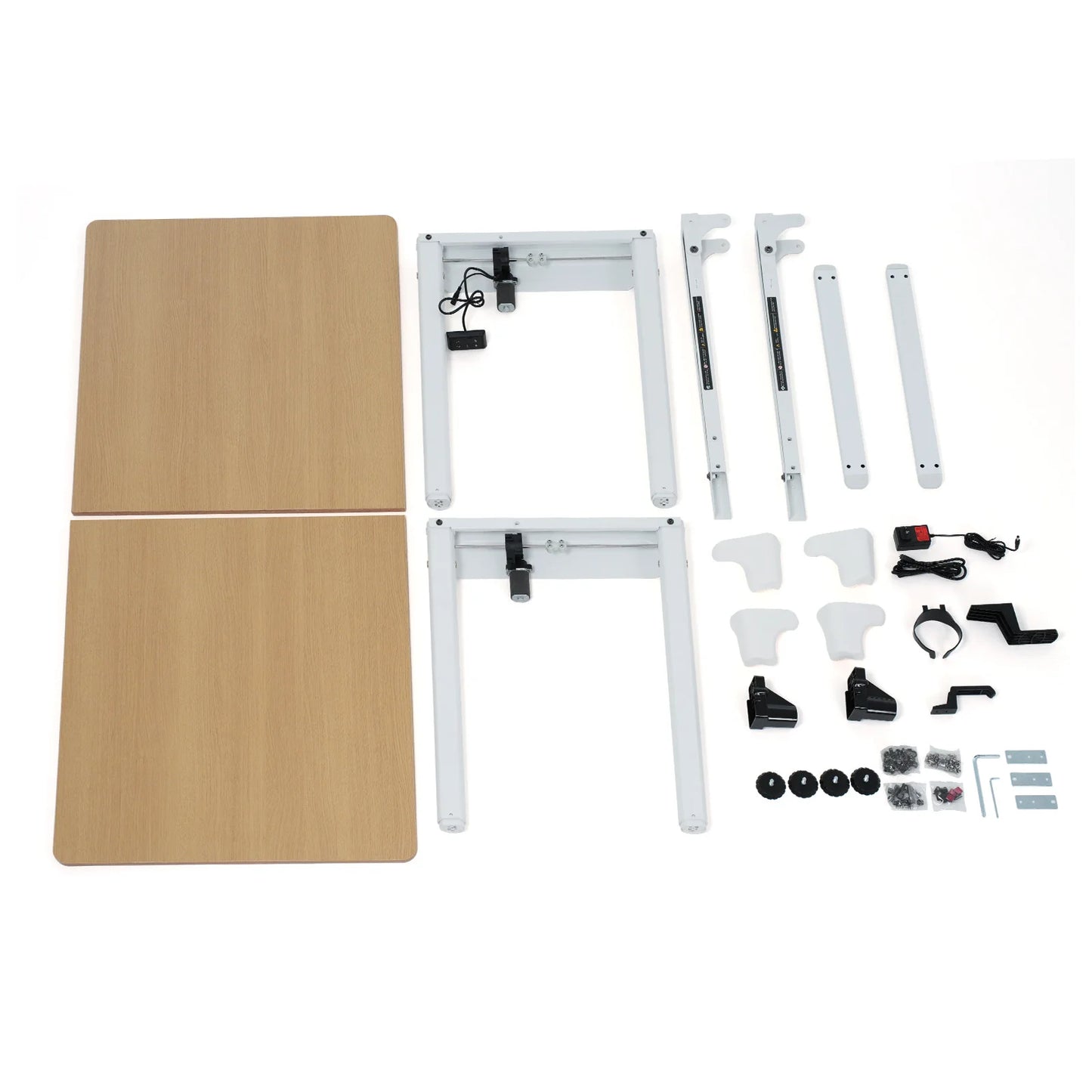 Standing Desk,63/71x43 Inches L Shaped Desk, Adjustable Height
