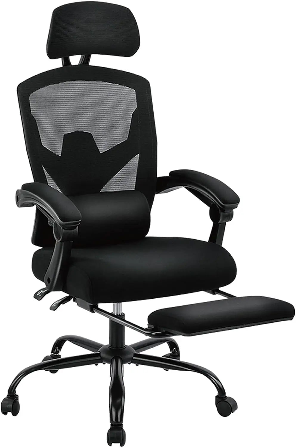 Home Office Desk Chair with Footrest