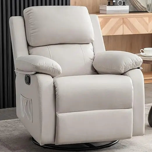 Recliner Chair, 360 Swivel Rocker Chair for Adults