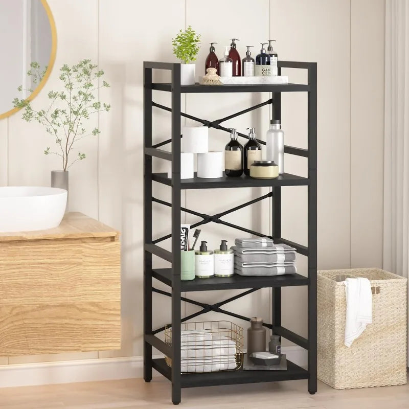 4 Tier Bookshelf - Small Bookcase
