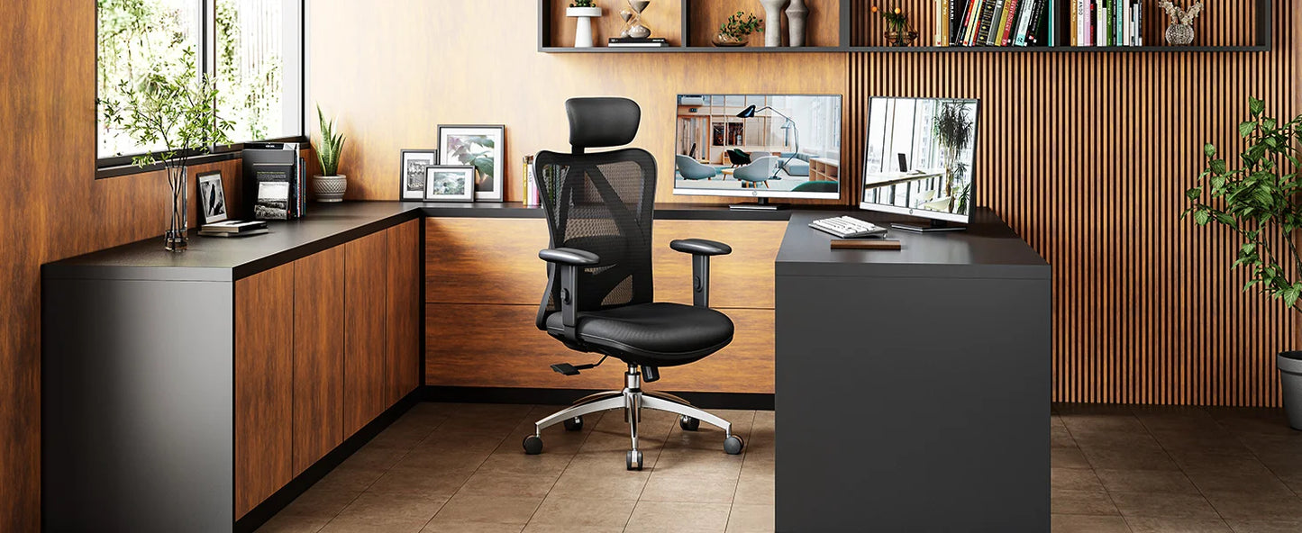 Ergonomic Swivel Chair for Office & Home