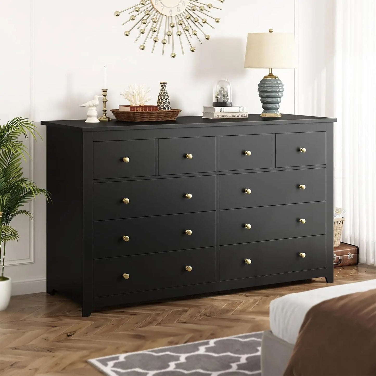10 Drawer Dresser & Chest of Drawers