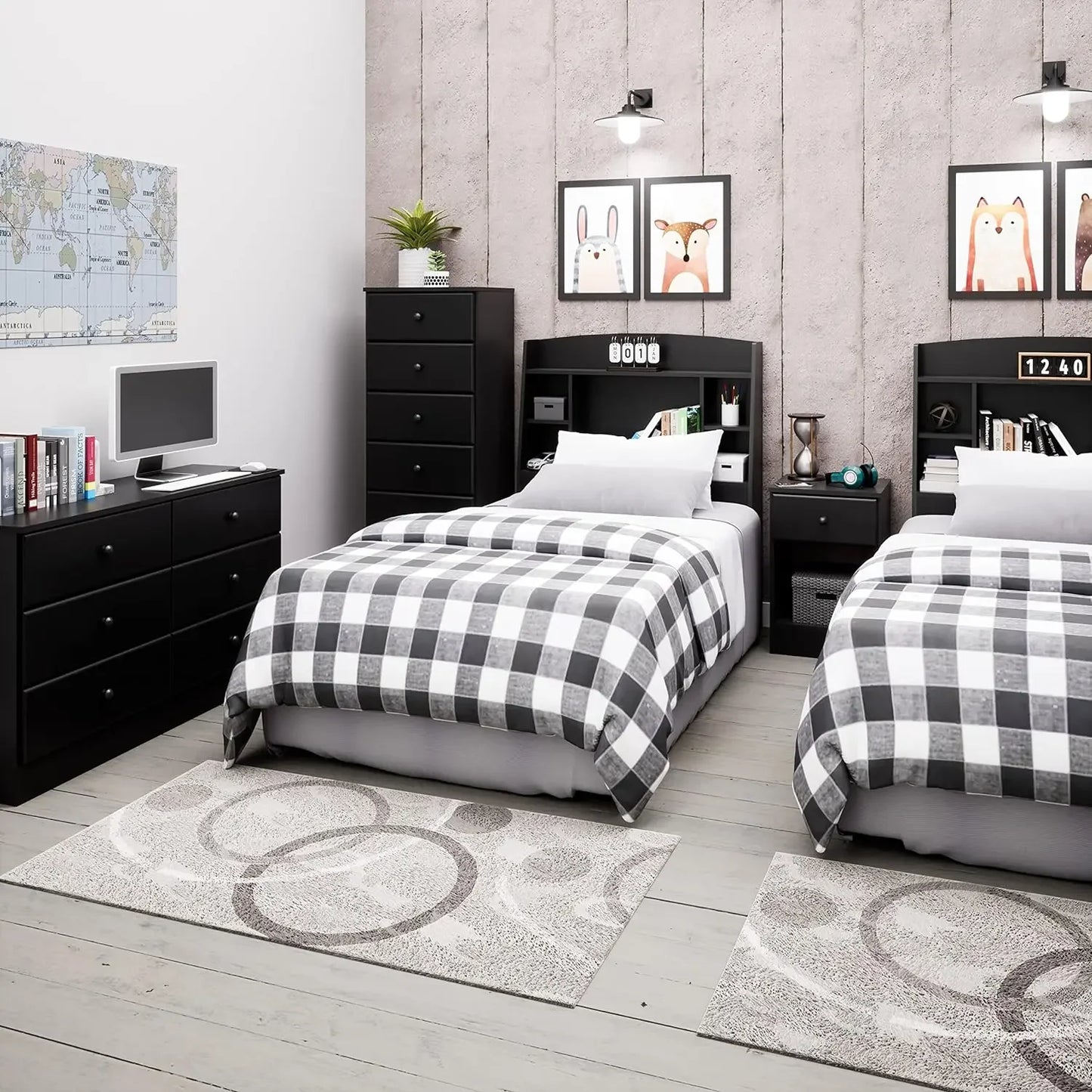 Tall chest of drawers, Dresser with 6-Drawer