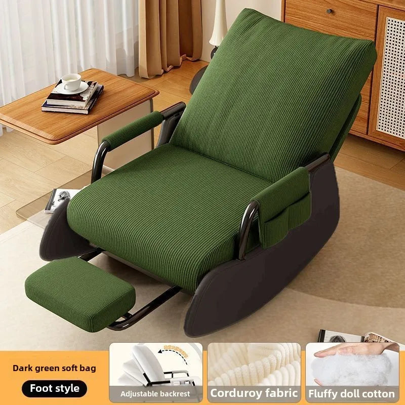 Reclining chair lunch break folding
