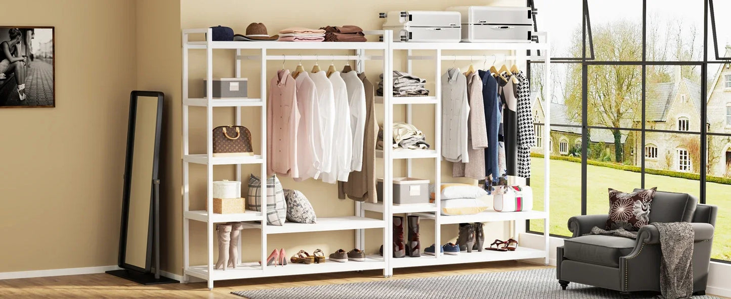 Closet Organizer, Heavy Duty Clothes Closet