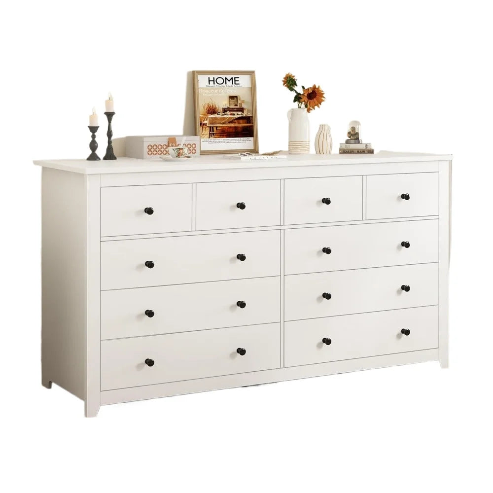 10 Drawer Dresser & Chest of Drawers