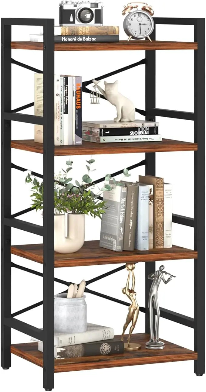 4 Tier Bookshelf - Small Bookcase