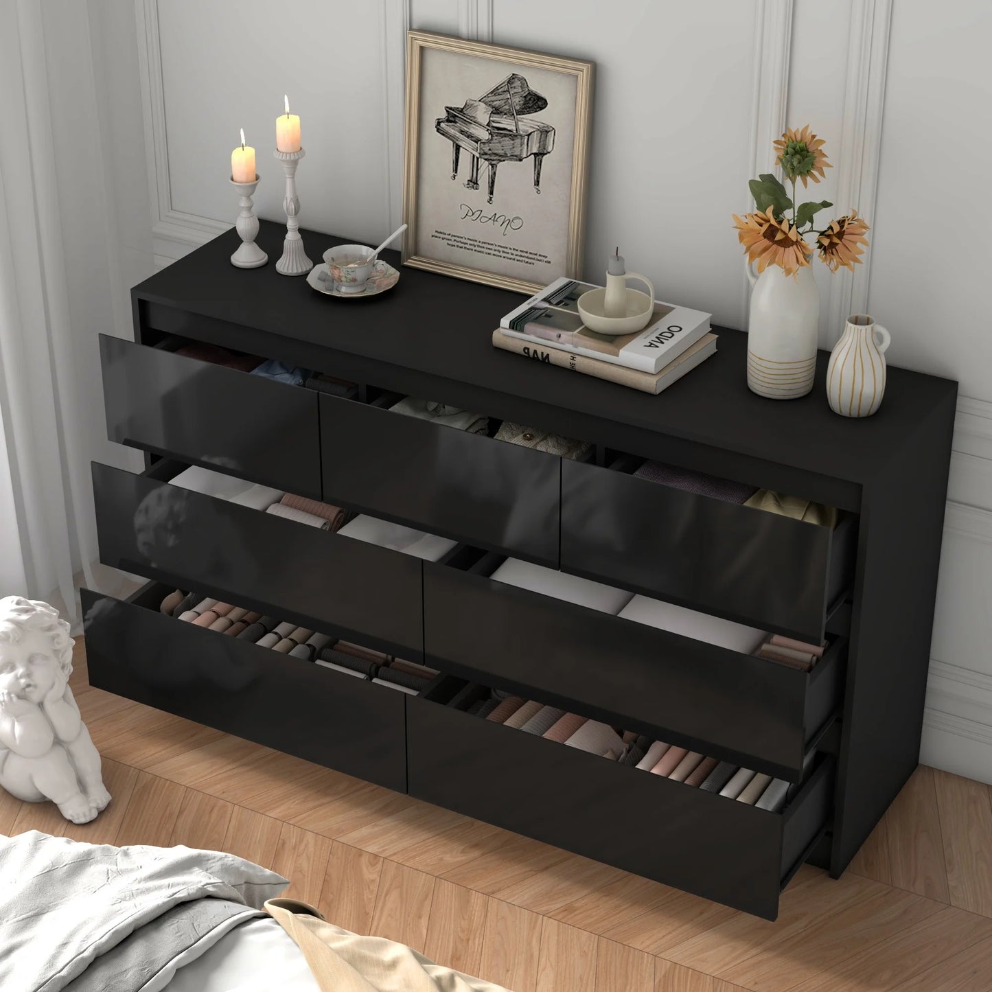 7 Drawer Dresser, Chest of Drawers