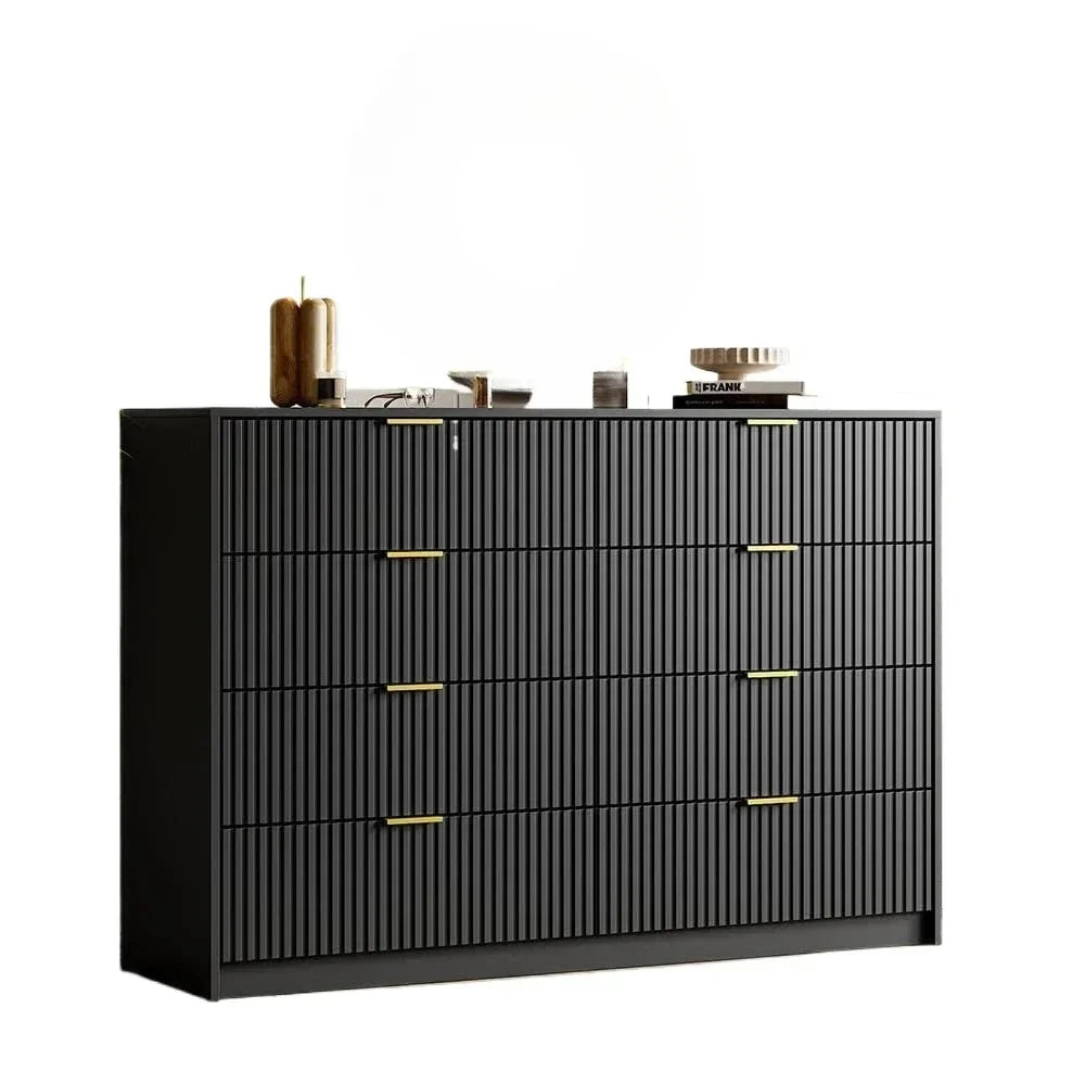 Double Dresser, Modern Tall Chest of Drawers