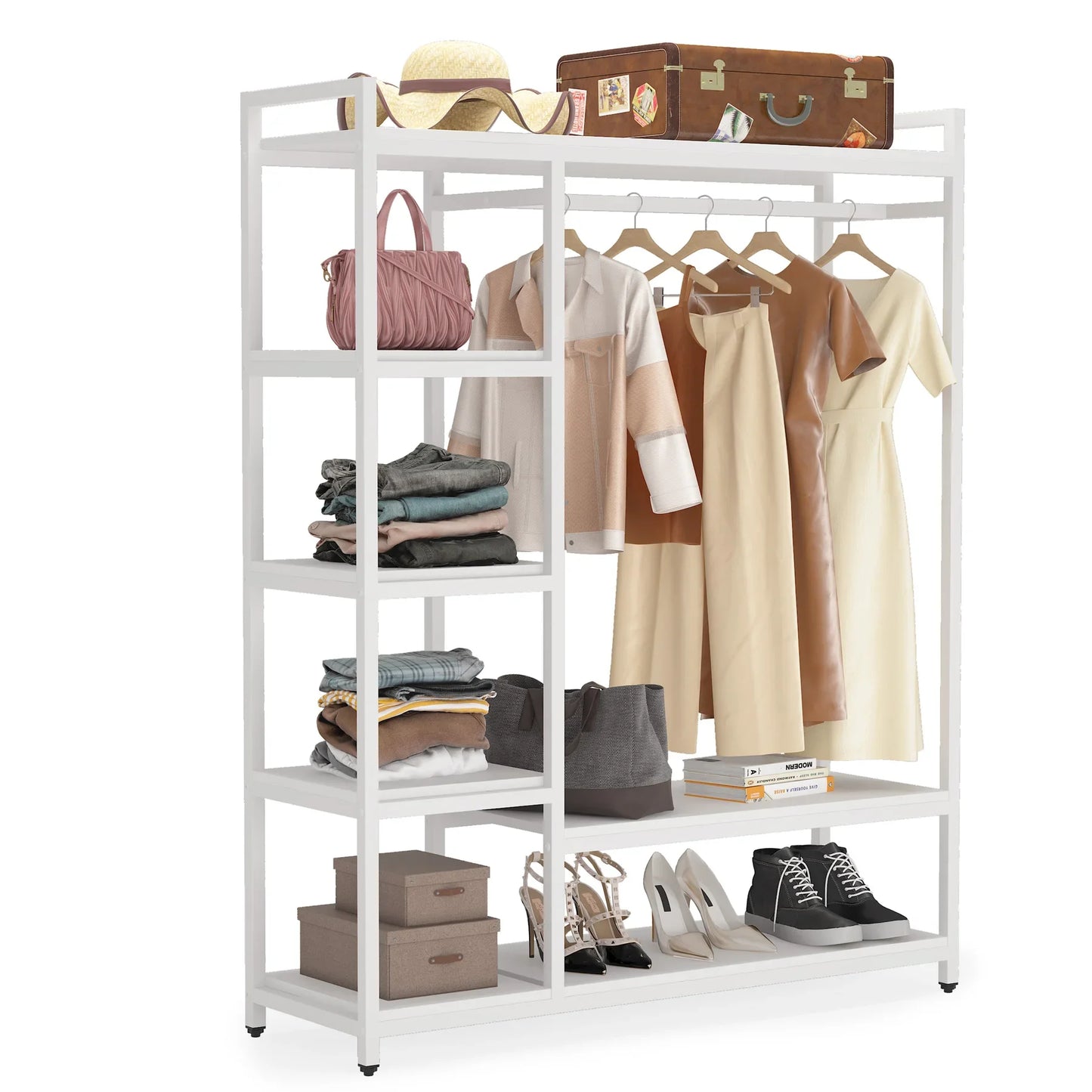 Closet Organizer, Heavy Duty Clothes Closet