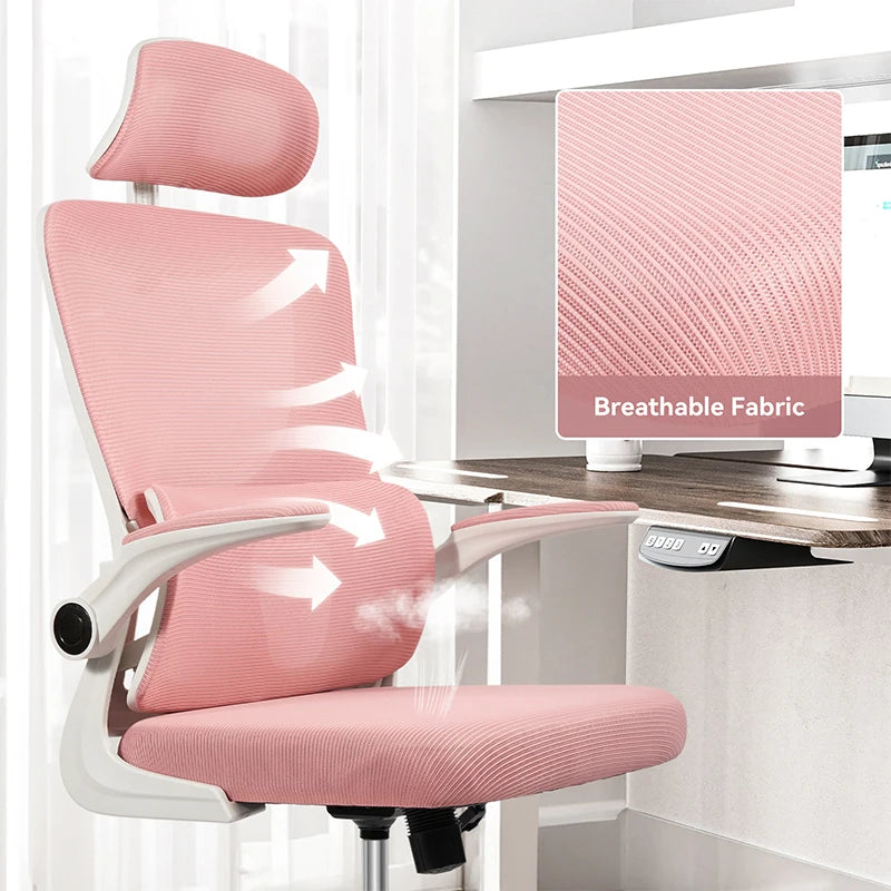 Ergonomic Office Chair, Adjustable Rotating