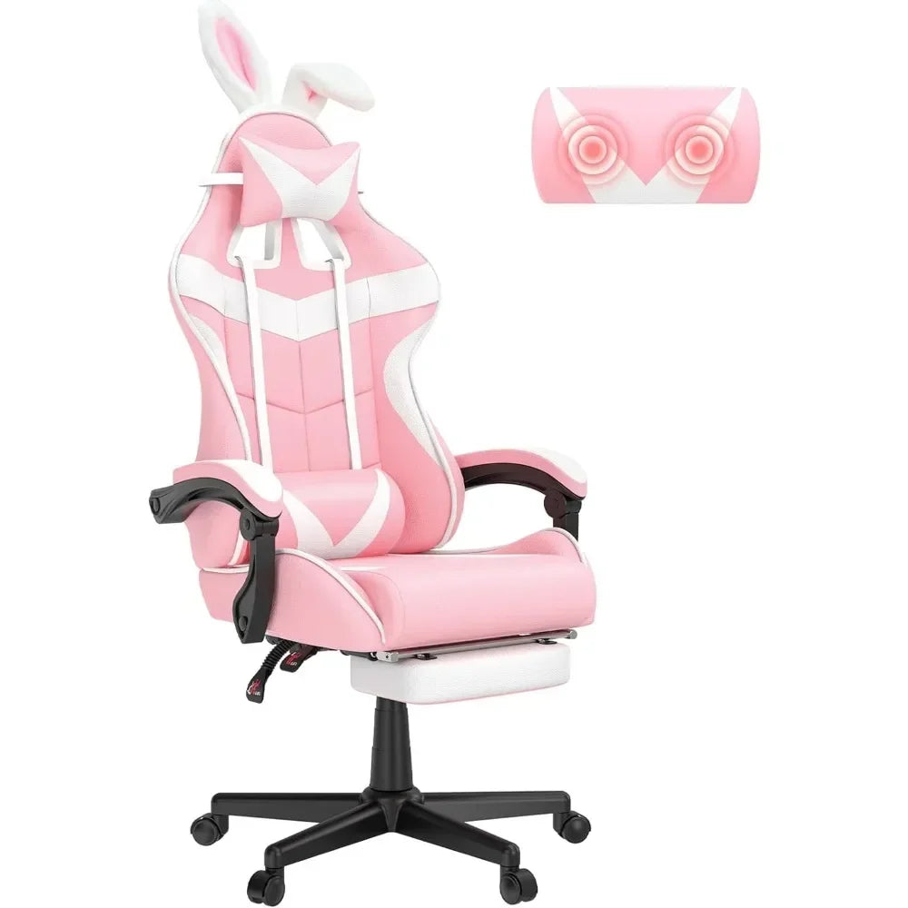 Gaming chair With Footrest , multiple colors