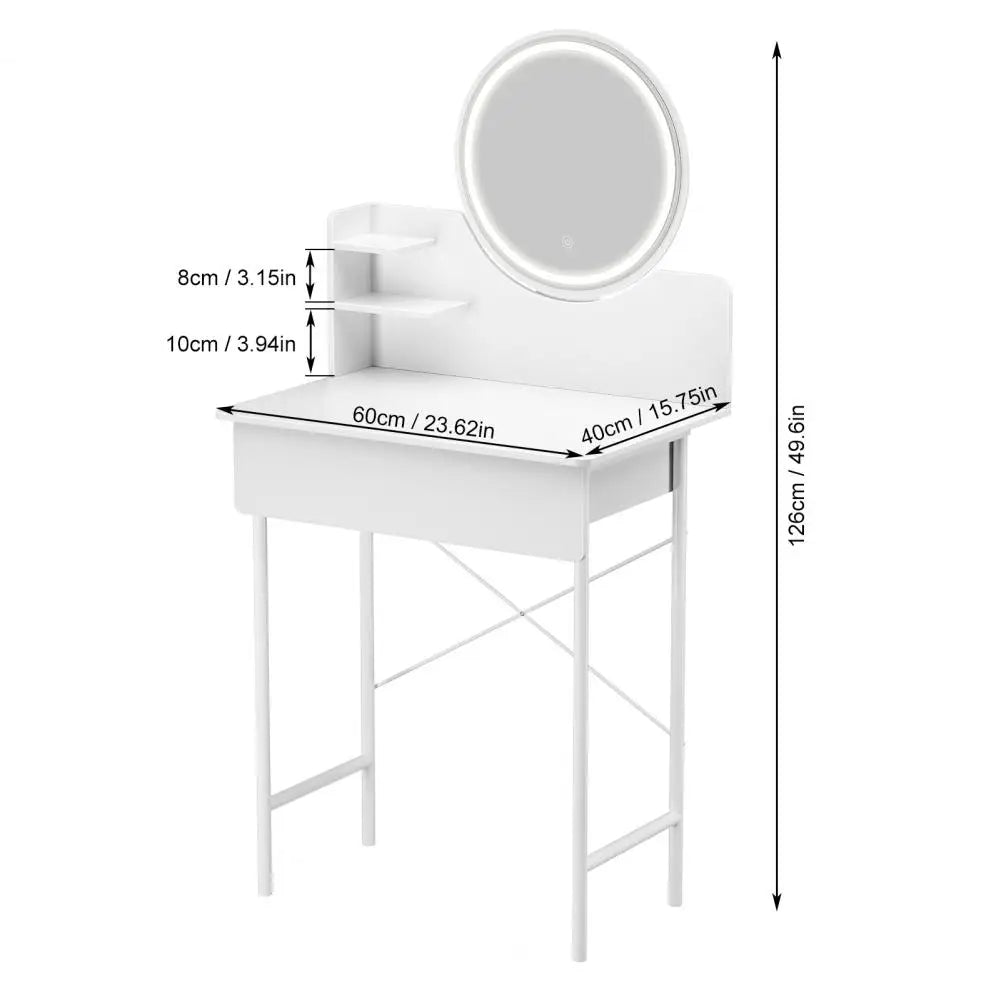1SET Dresser Vanity Makeup Table with 3level Mirror