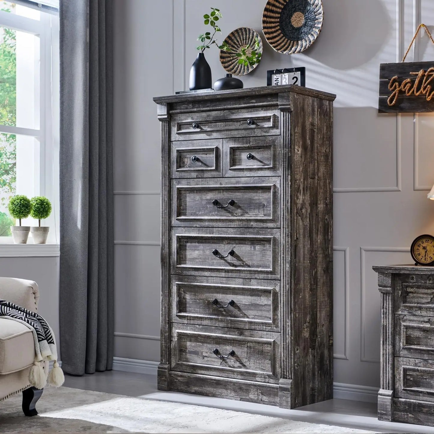7 drawer dresser, Large Chest of Drawers