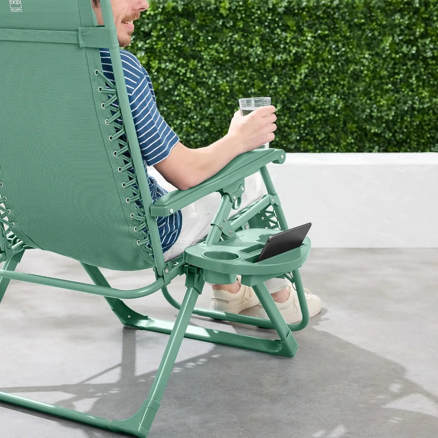 Adjustable Zero Gravity Chair, Monochromatic Folding