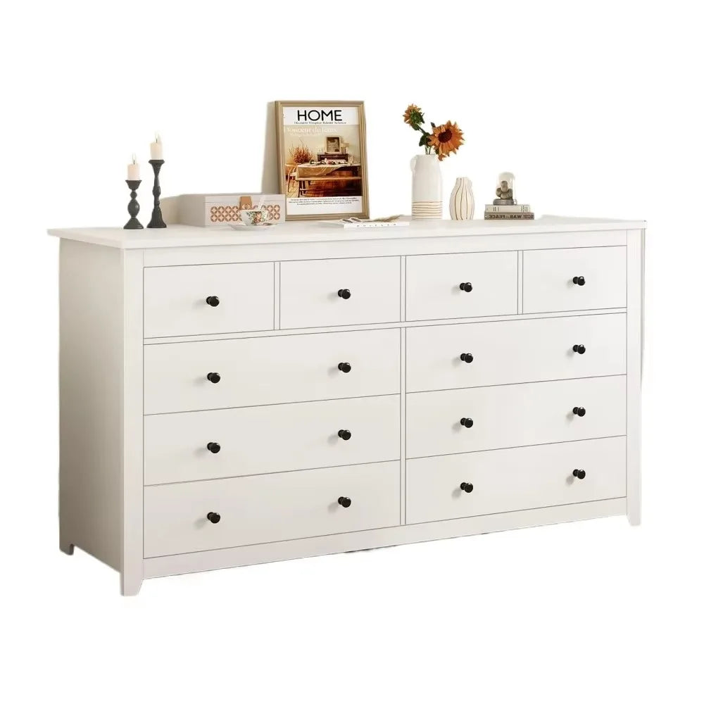 10 Drawer Dresser & Chest of Drawers