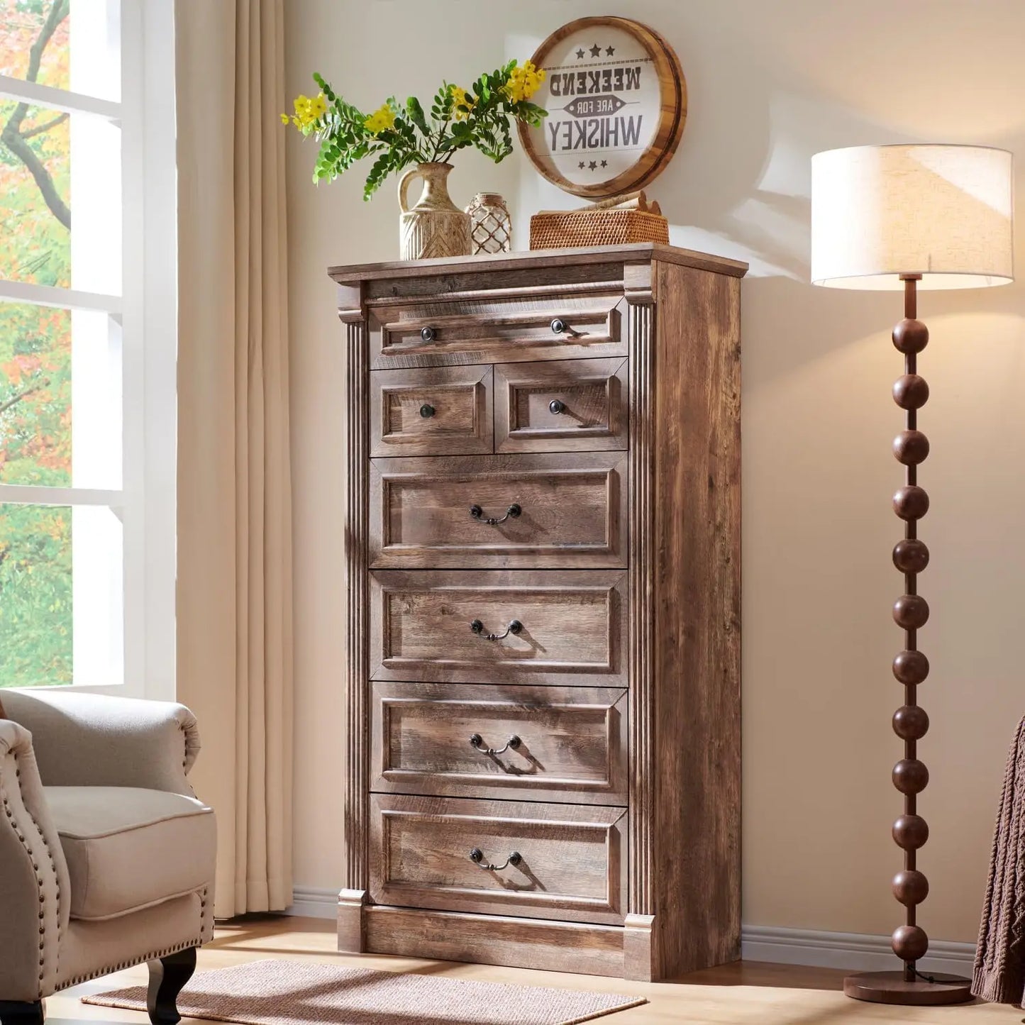 7 drawer dresser, Large Chest of Drawers