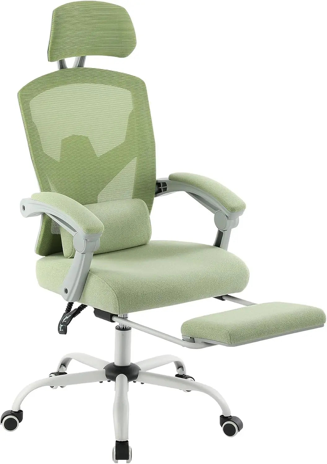 Home Office Desk Chair with Footrest