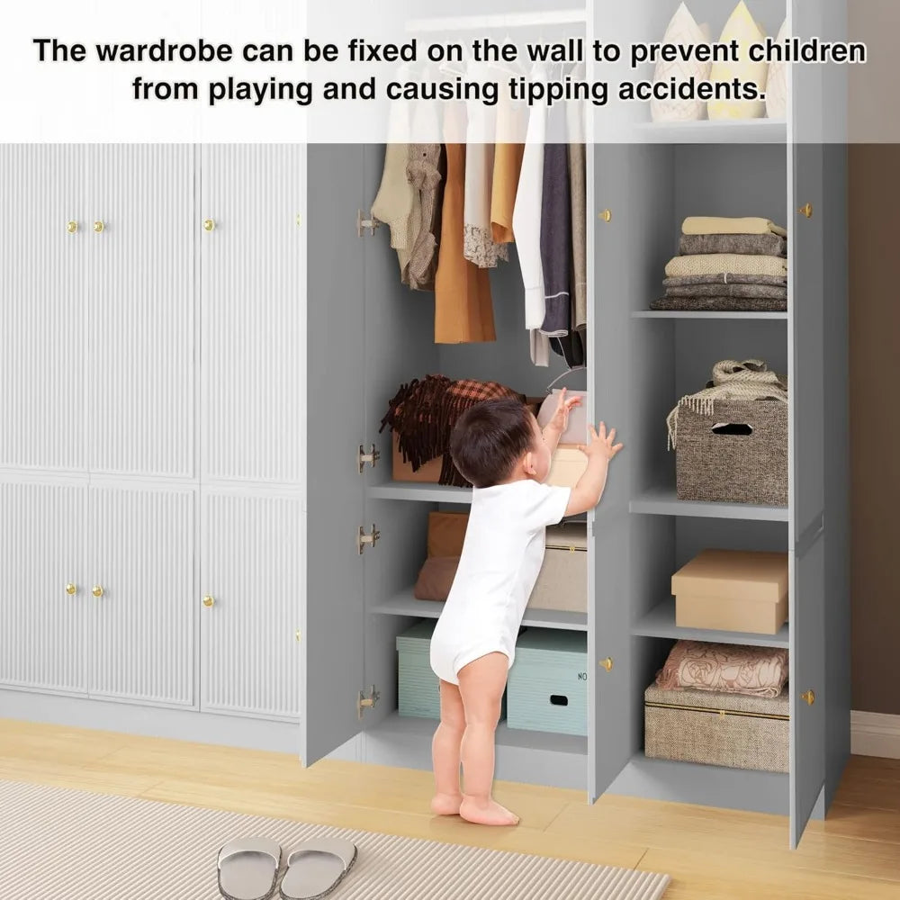 Armoire Wardrobe Closet with Doors