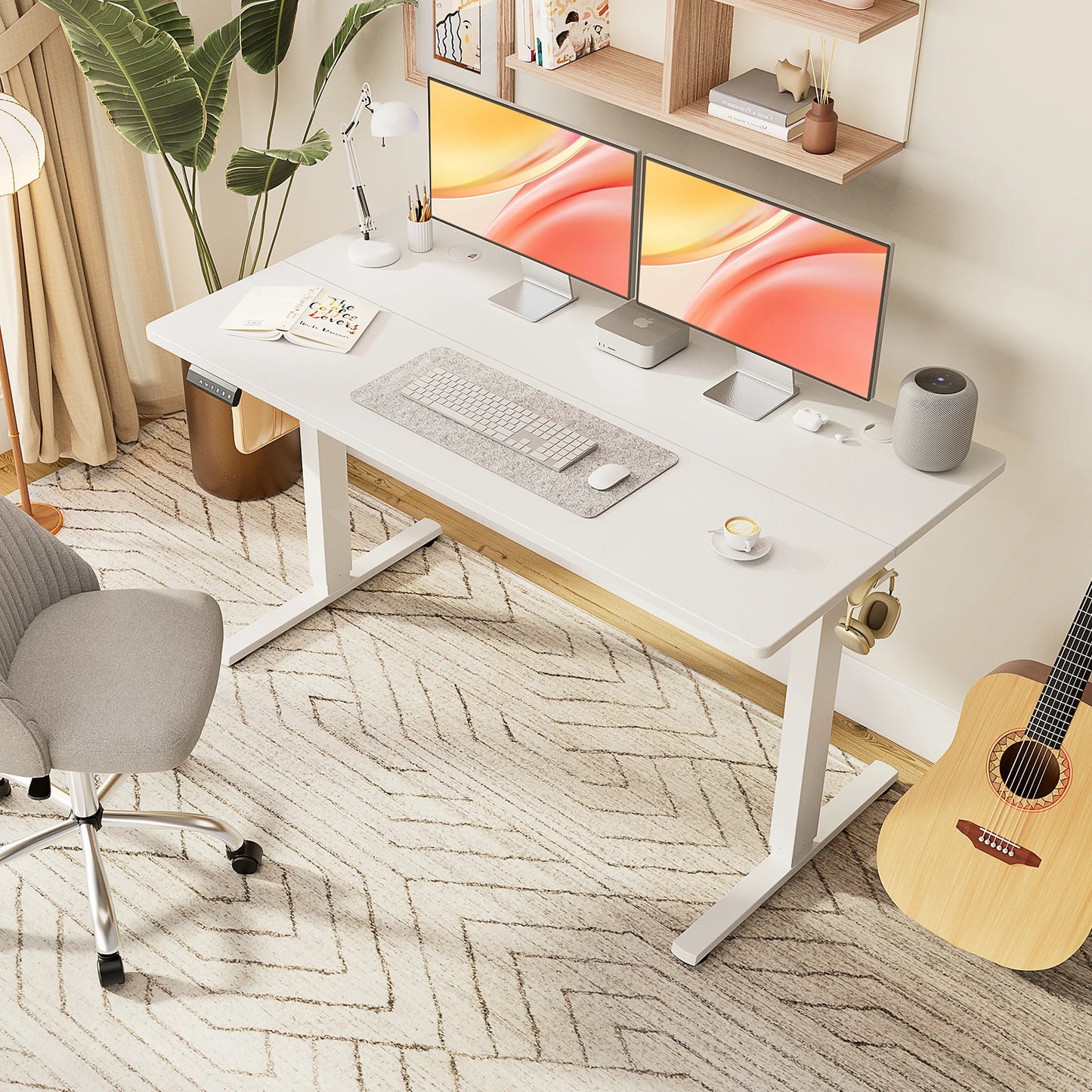 Standing Desk Height Adjustable 55x24 Inch