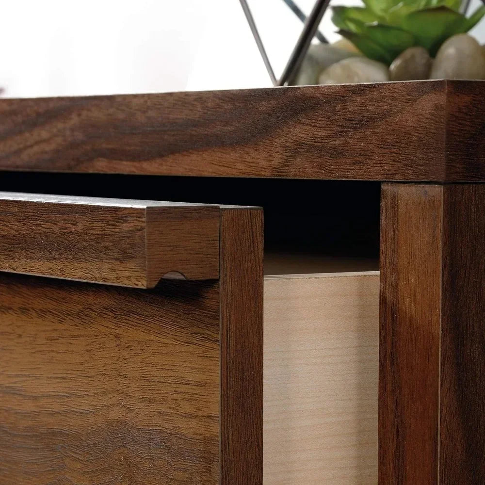 Wooden Dresser, Grand Walnut Chest of Drawers