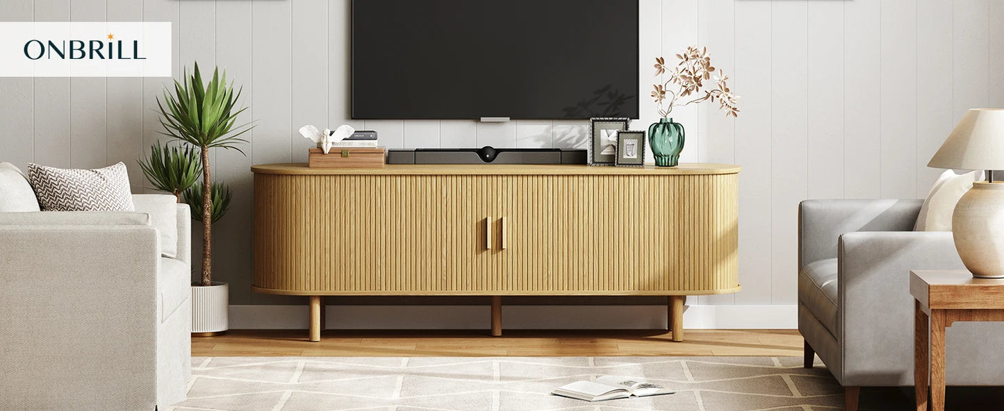 TV Stand with Storage for TVs up to 60/70"