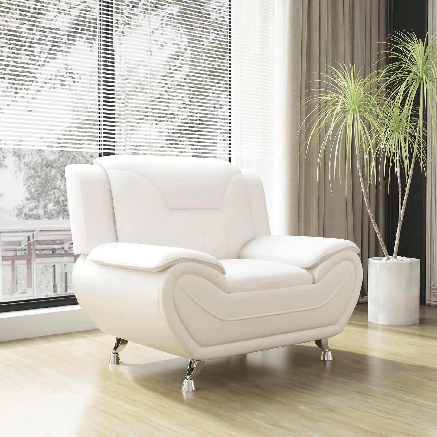 Elegant Compact Sofa for Small Spaces - Long-Lasting
