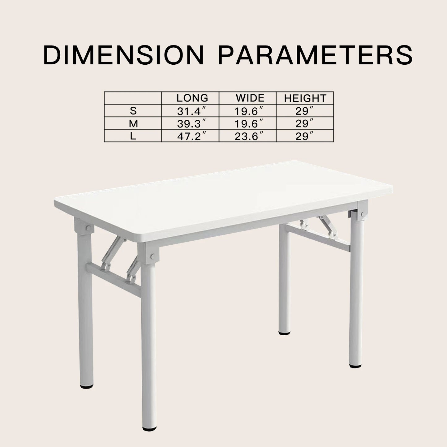 Computer Desk Study Table No Assembly Required