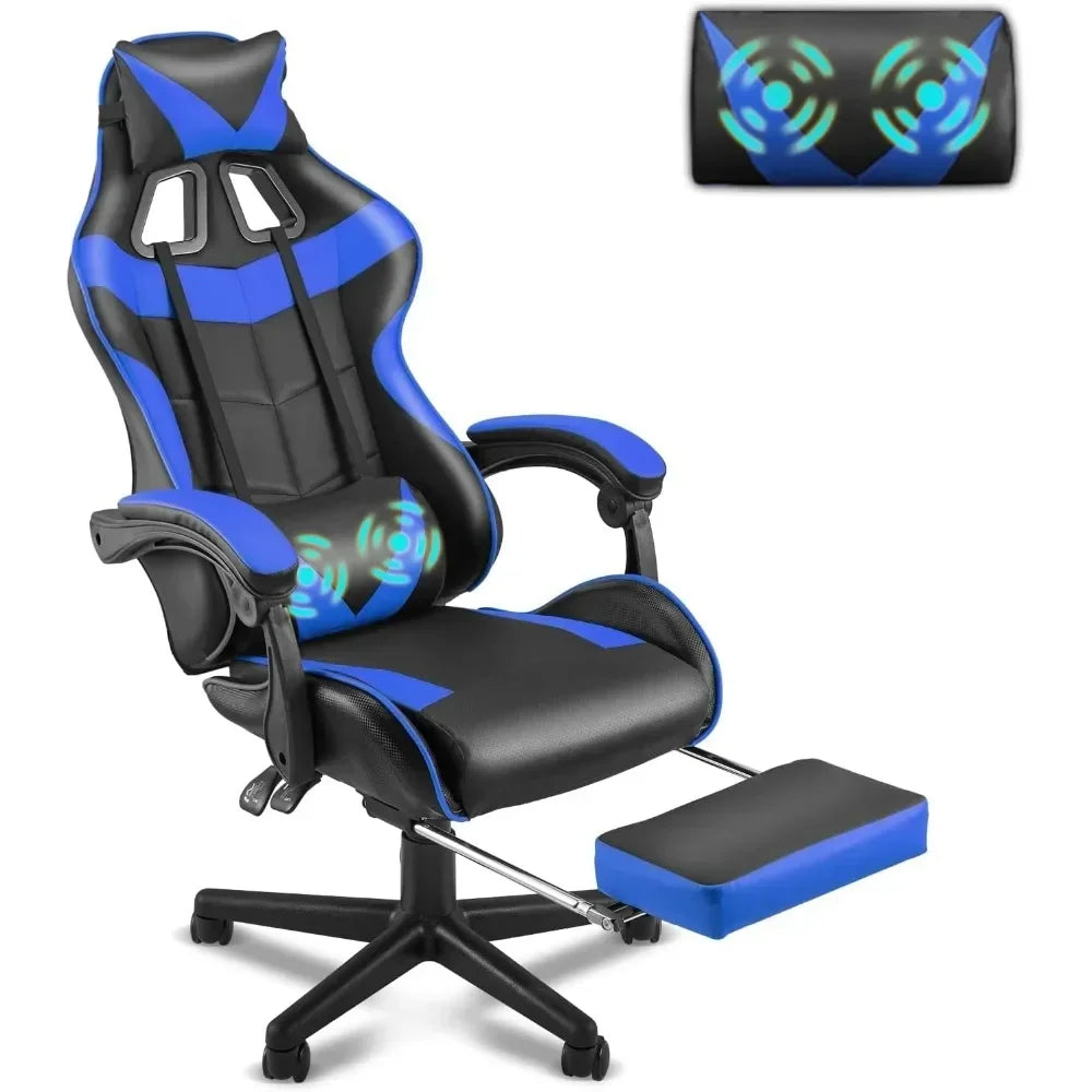 Gaming chair With Footrest , multiple colors