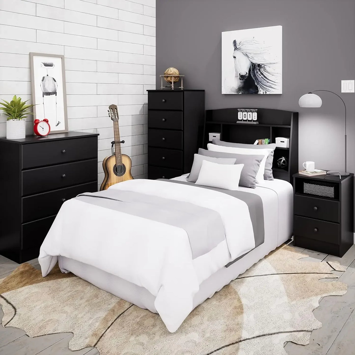 Tall chest of drawers, Dresser with 6-Drawer
