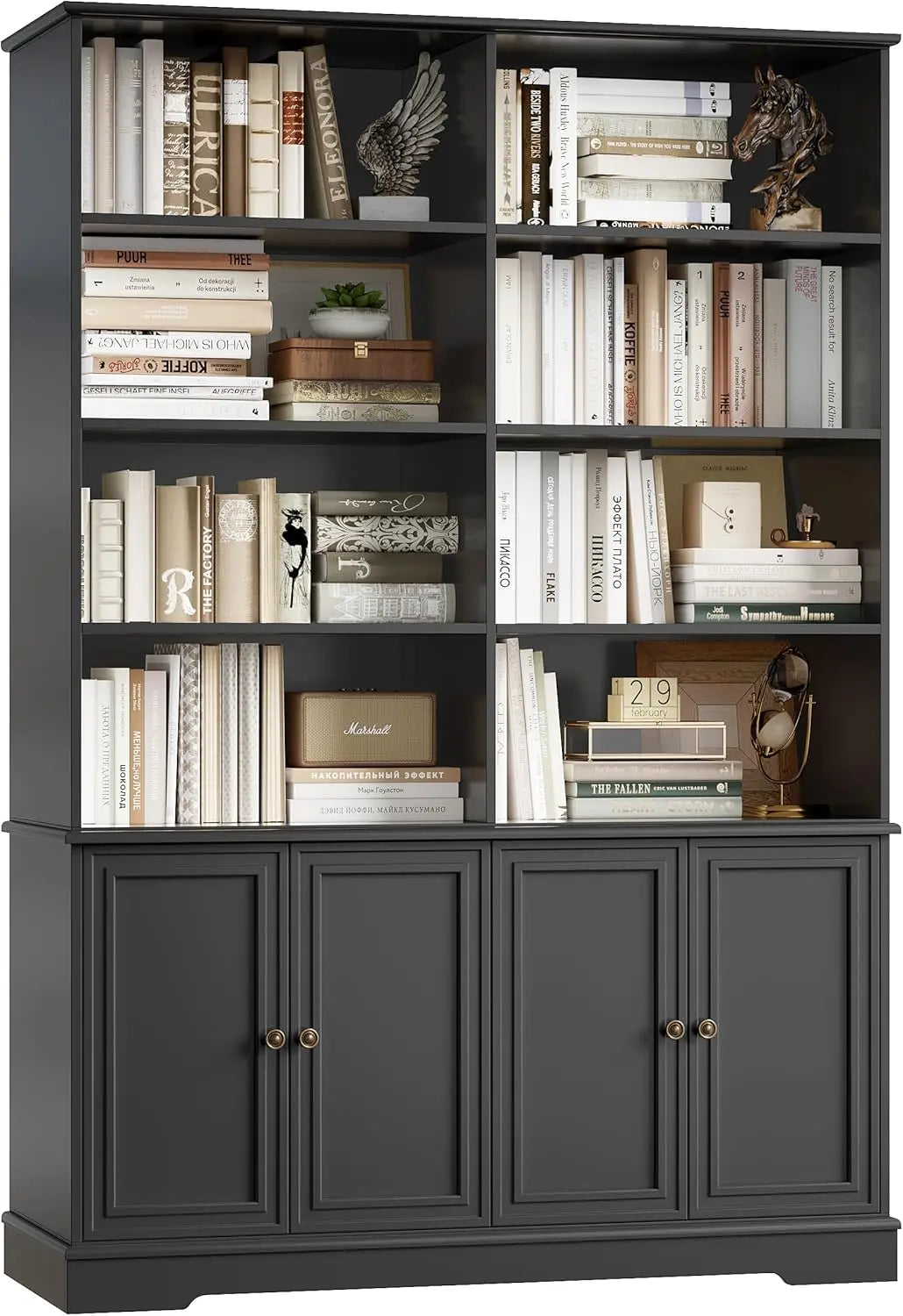 6-Tier Bookshelf , Bookcase with Storage